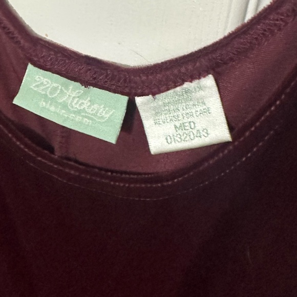 Y2K Deep Burgundy Wine Velvet Maxi Dress size medium - Picture 2 of 4